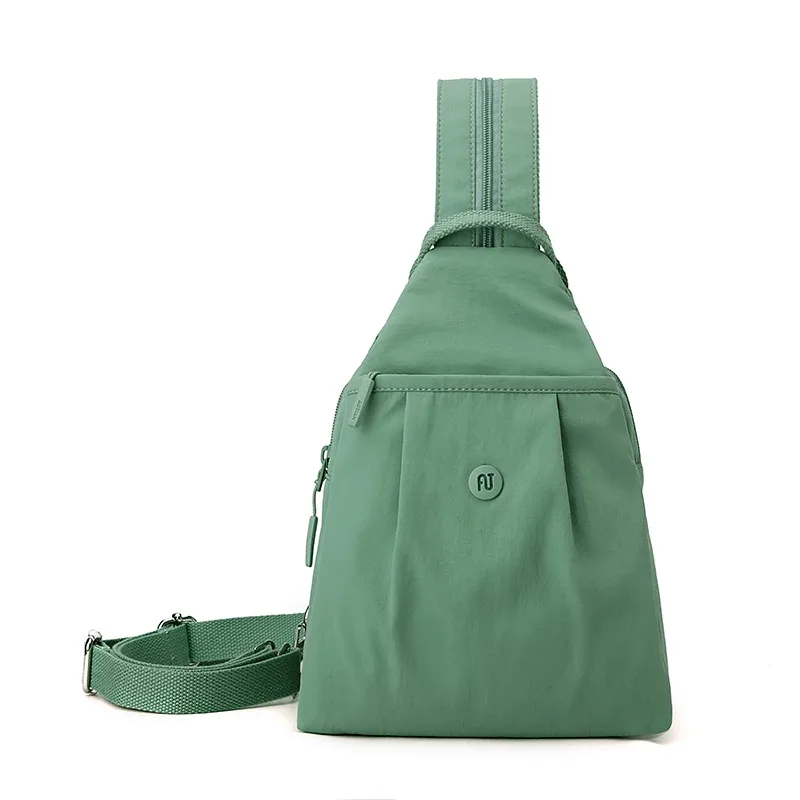 aotian sacs à dos imperméables multifonctionnels poitrine bandoulière sacs à bandoulière pour femmes adolescentes voyage sac de bouteille d'eau en nylon