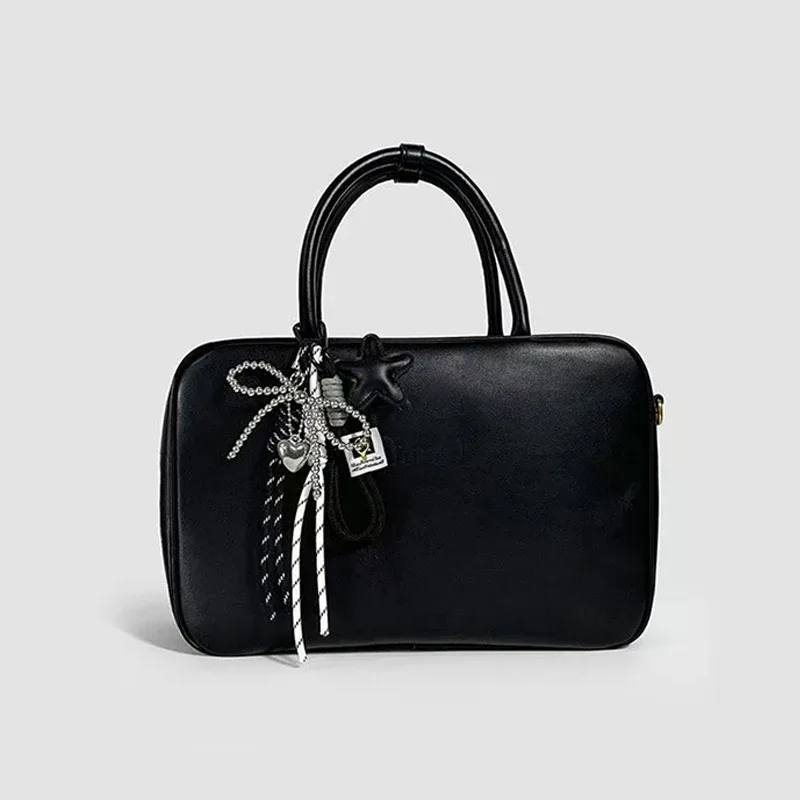 Porte-clés étoile à nœud papillon, breloque suspendue pour sac tendance, pendentif polyvalent, sac à dos exquis, accessoires de décoration, cadeaux