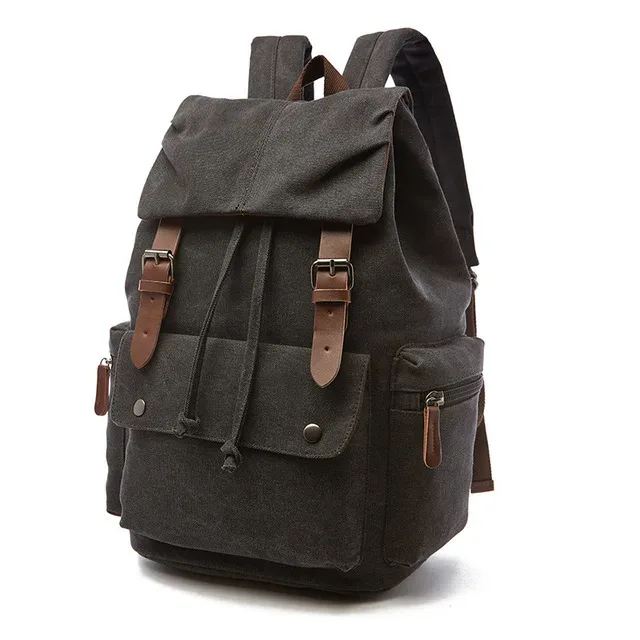 sac à dos vintage en toile pour ordinateur portable, pour hommes et femmes, mochila feminina, à la mode, antivol, pour voyage, pour l'école