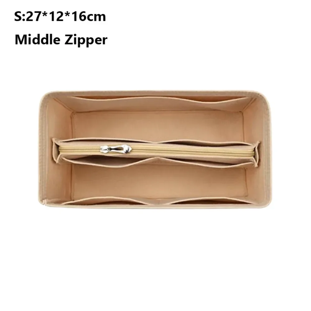 neverfull – sac à main en feutre simple, sac d'insertion multi-poches, sac interne portable, sac de voyage, sac de support, organisateur