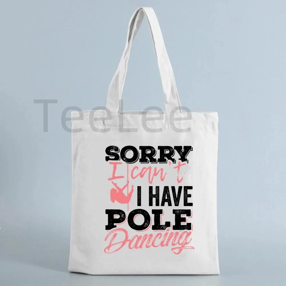 sac fourre-tout drôle de pôle danse, sacs licorne kawaii avec livraison gratuite, sac de shopping réutilisable, fourre-tout en toile animale, sacs à main à la mode, cadeau