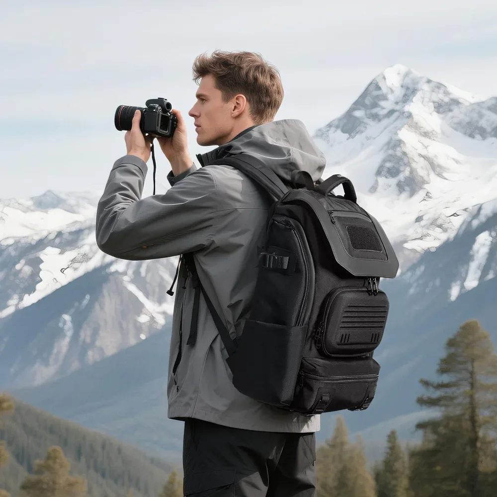 ozuko sac à dos pour hommes sac de voyage multifonctionnel en plein air grande capacité étanche compartiment à chaussures séparé sac d'affaires