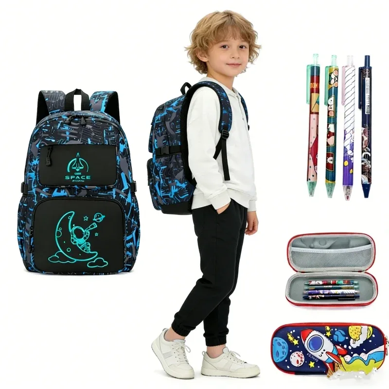 sac à dos scolaire léger et imperméable pour garçons, grande capacité, idéal pour les élèves de la 3ème à la 6ème année, sac de voyage décontracté à bandoulière pour étudiants