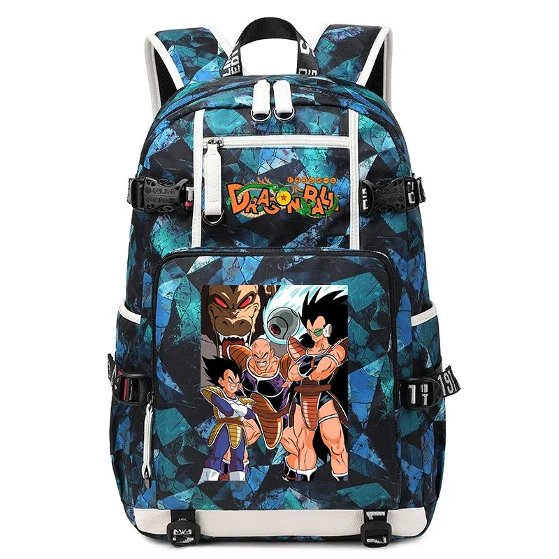 sac à dos d'école imprimé dragon ball z, sac à dos de voyage de grande capacité pour enfants et adolescents