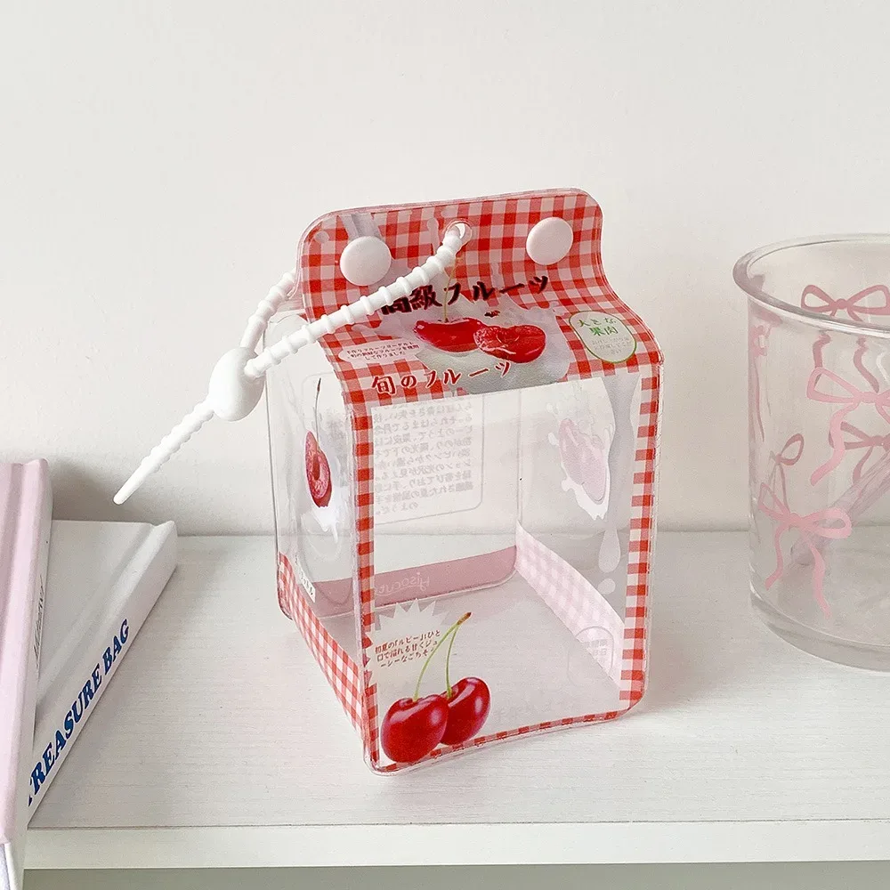sac de présentation multifonctionnel en pvc pour poupées de 10 cm, avec cordon, sac de transport pour poupées en coton, sac de rangement transparent pour badges, idéal pour les voyages en extérieur