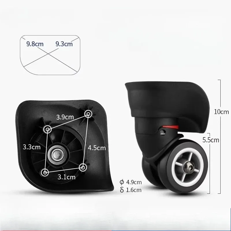 accessoires de bagages adaptés à la réparation des roues american tourister, remplacement de roues samsonite, roulettes de valise de voyage