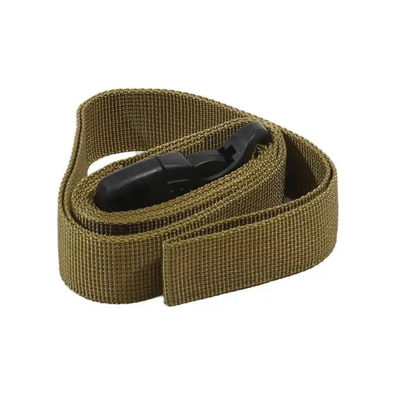 sangles de bagages en nylon, 1/2 pièces, sangle de sac de taille, ceinture de sport de plein air, boucle décontractée, accessoires de camping multifonctionnels