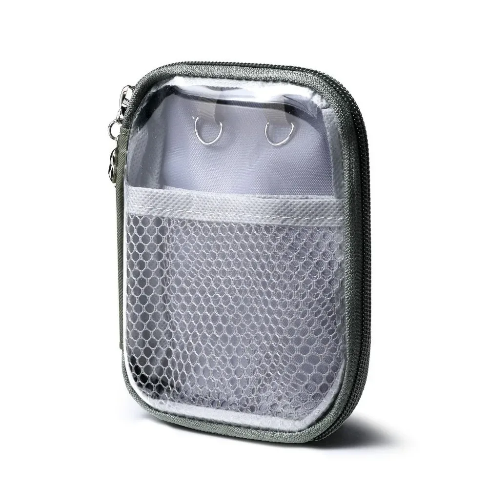sac de rangement transparent en pvc avec fermeture éclair, grande capacité, étanche, trousse de toilette à coque rigide, sac de maquillage multifonctionnel, organisateur.