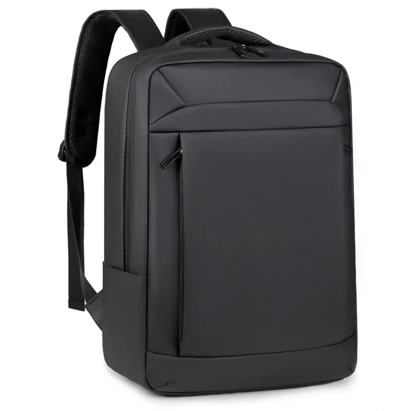 Sac à dos simple et décontracté, imperméable, pour ordinateur de 14 pouces, avec charge rapide USB, sac à dos de grande capacité pour hommes et femmes