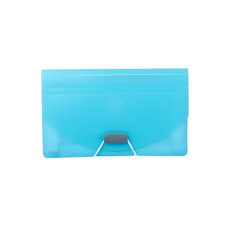 mini sac de rangement pour accordéon a6, multifonctionnel pp étanche, sac de rangement pour reçus et factures, clip pour documents, 7 compartiments étanche