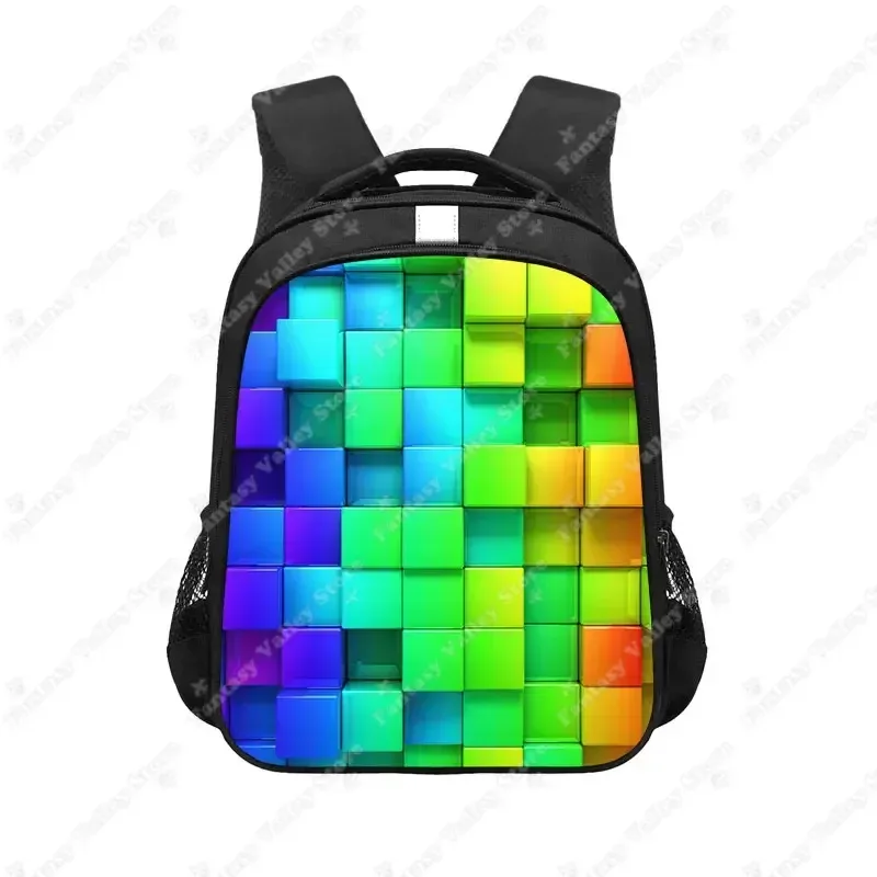 sac à dos imprimé magic cube, carré magique, sac à dos pour enfants, sacs d'école pour adolescents, sac à dos pour ordinateur portable, sac de livre, cadeau