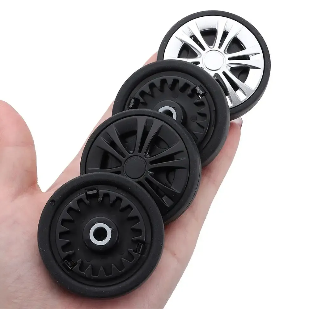 roues de remplacement universelles pour valise, résistantes à l'usure, silencieuses, avec vis, roues de bagages de voyage, accessoires de bagages