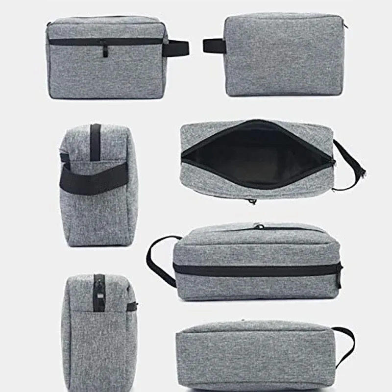 trousse de toilette de voyage imperméable grande capacité, pochette de rangement portable pour cosmétiques
