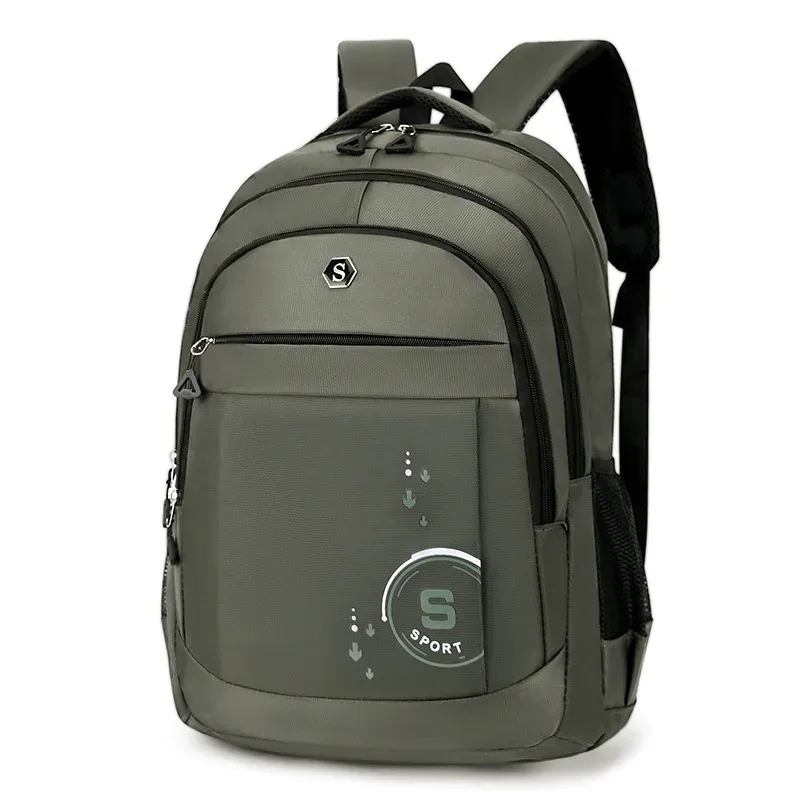 nouveau sac à dos à la mode pour les étudiants sac à dos de voyage, sac pour ordinateur portable d'affaires unisexe de style coréen épaissir des sacs à bandoulière duoble