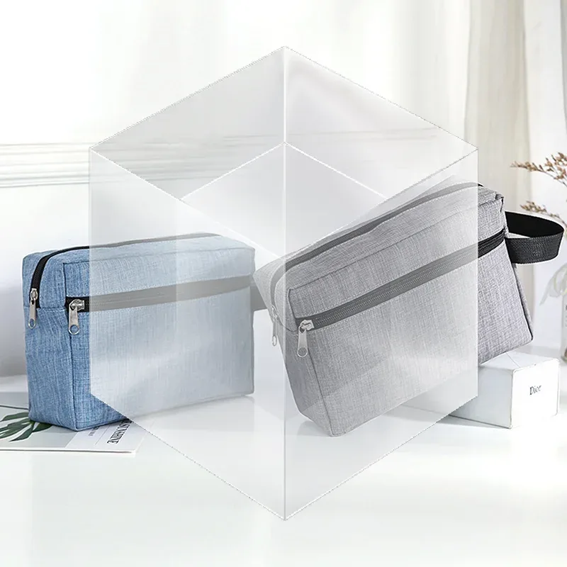 sac de toilette pour hommes, grande capacité, portable pour les voyages, sac à cosmétiques essentiels pour femmes, sac de toilette étanche, sac à main