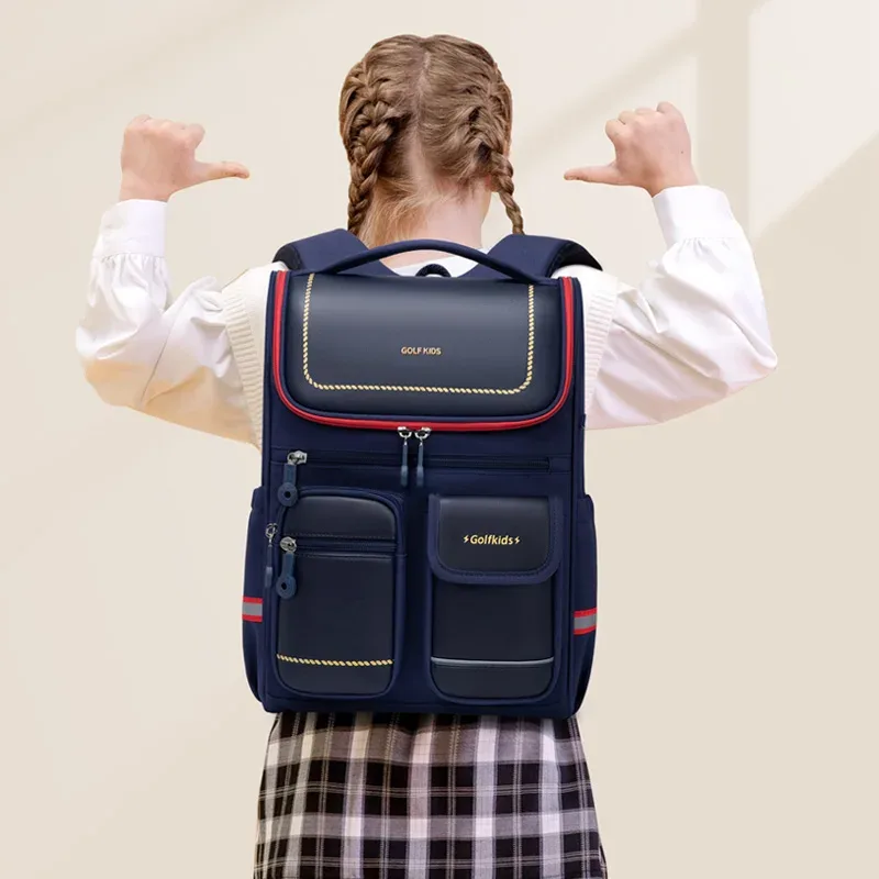 sac à dos d'école primaire golf pour enfants, sac à dos pour enfants, sac à dos pour enfants, garçons et filles, 3 inspectés année, 1, 2, 6