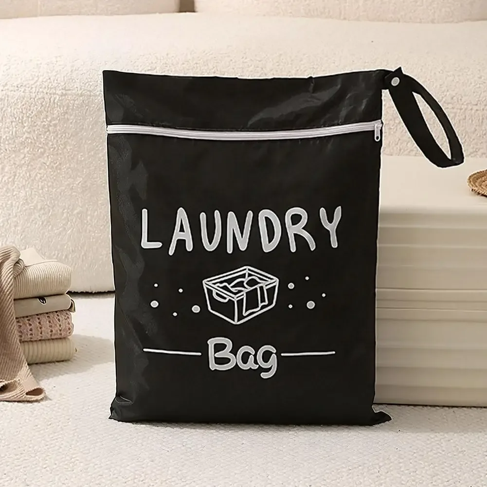 sac de rangement étanche, trousse de toilette de voyage, sac à linge réutilisable grande capacité, sacs humides et secs pour la gym, organisateur de vêtements sales