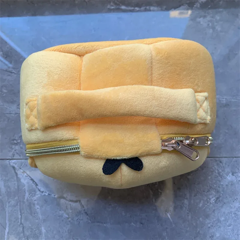 rilakkuma kiiroitori poussin peluche trousse de maquillage boîte organisateur de rangement anime kawaii mignon voyage sac cosmétique pochette trousse de toilette