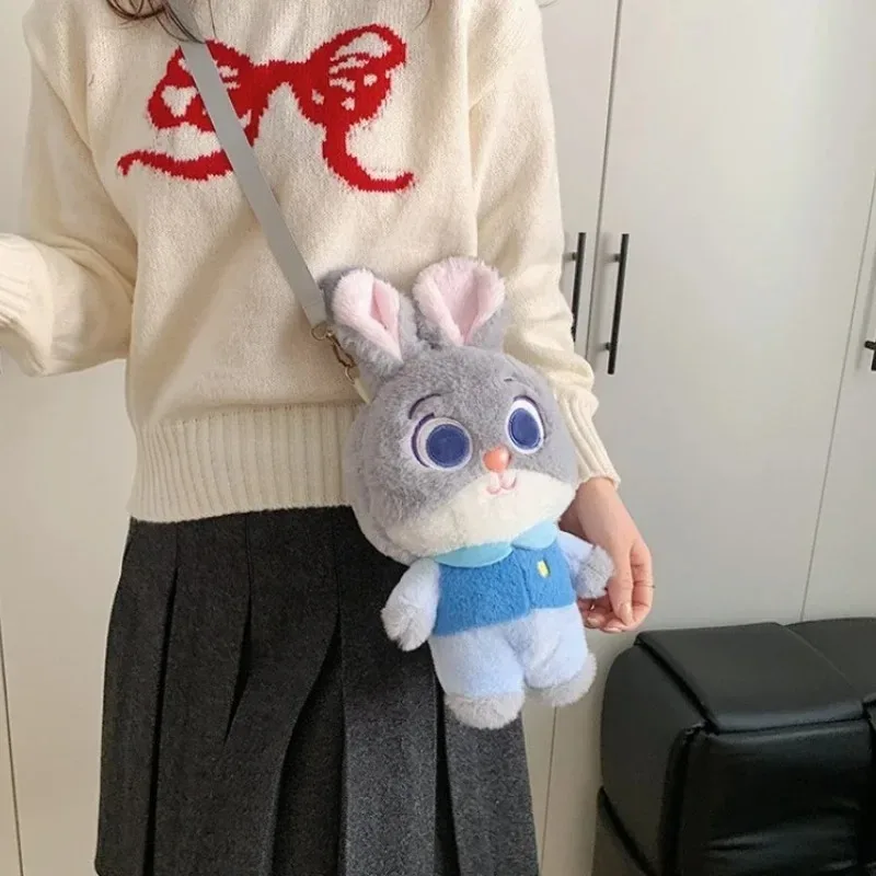 sac à bandoulière kawaii en peluche multi-styles, mignon winnie l'ourson, sac à main ours de dessin animé, grande capacité, sac bandoulière pour filles
