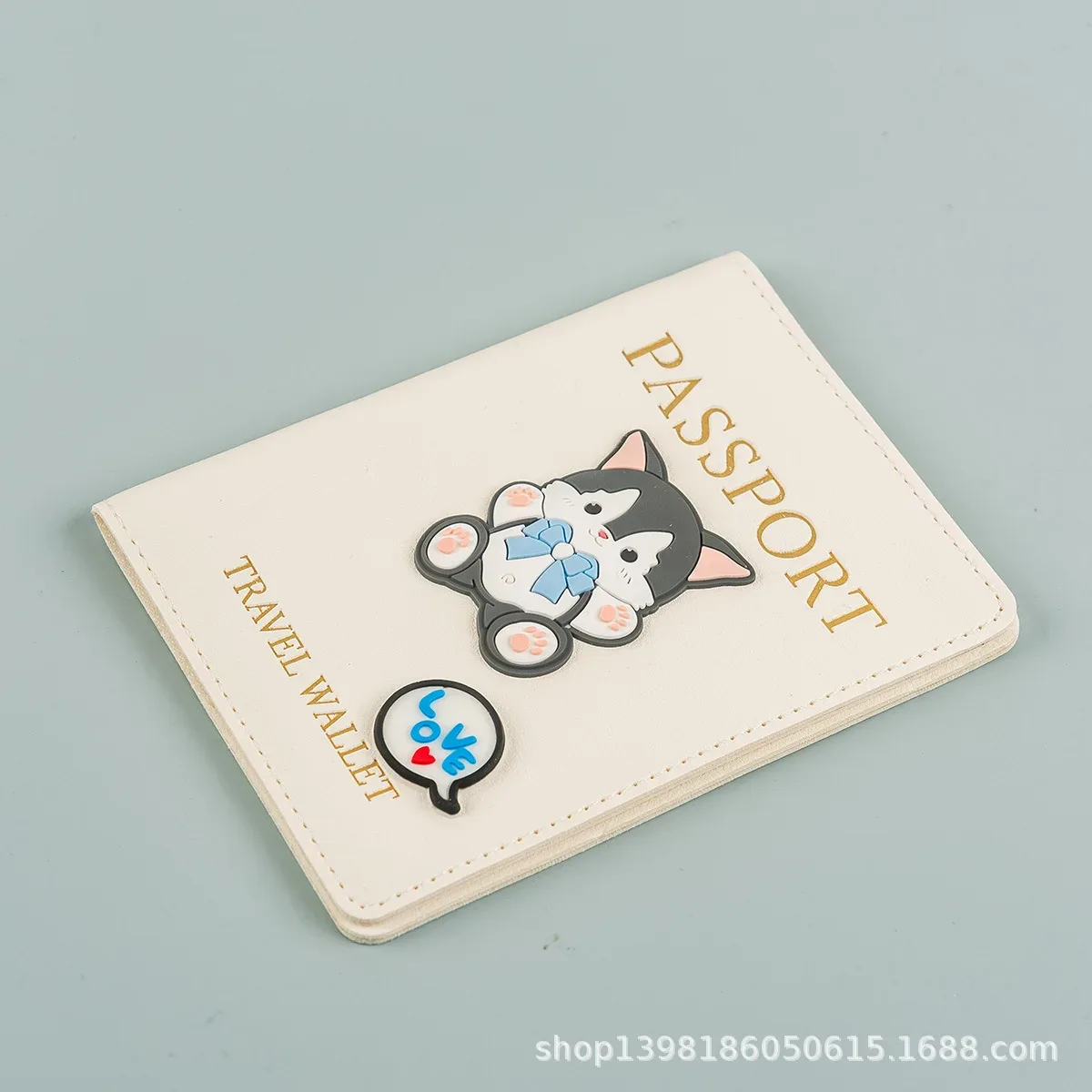 couverture de passeport sur le thème d'anime, porte-documents de voyage tendance pour sac essentiel quotidien, couvertures de passeport