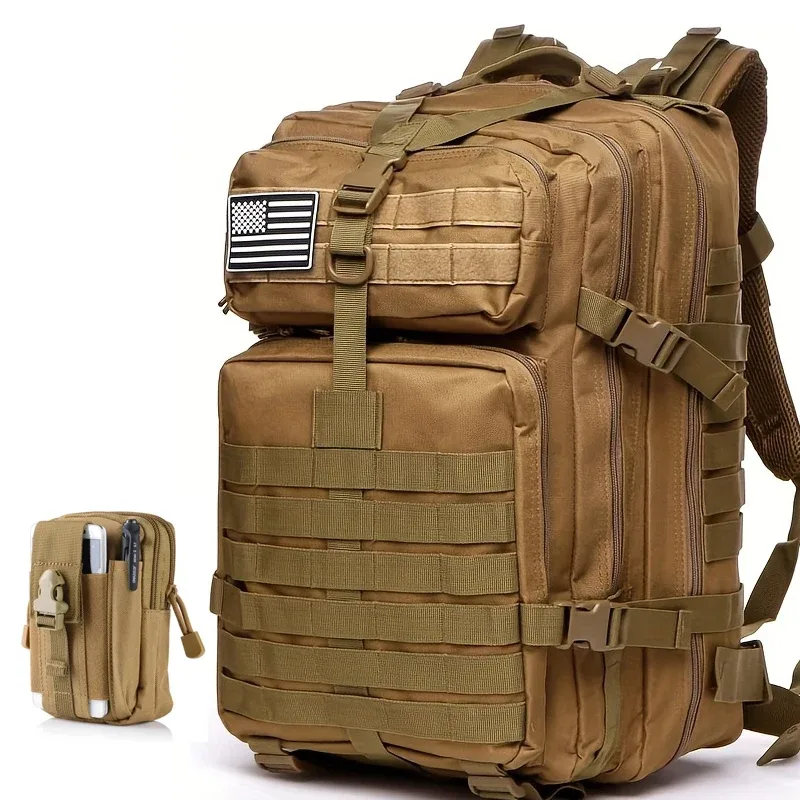 sac à dos de travail et militaire 3 fois plus résistant |   résistant et robuste |   kit de survie molle 3 jours avec petite boucle de sécurité