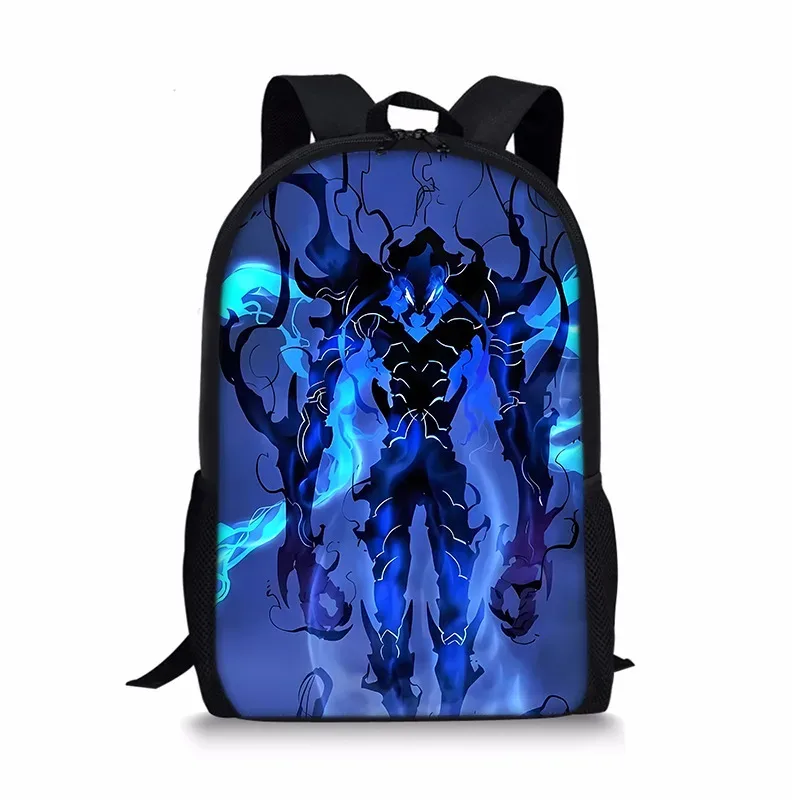 j'ai mis à niveau du sac à dos solo leveling seul, sac à dos universel imprimé pour écoliers et enfants