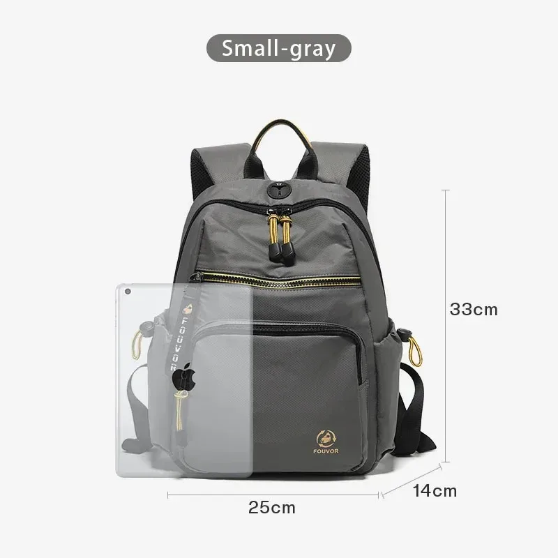 sac à dos grande capacité fouvor en tissu oxford, léger, imperméable, décontracté, pour ordinateur portable, idéal pour les voyages 2930-03 2930-11 2930-08