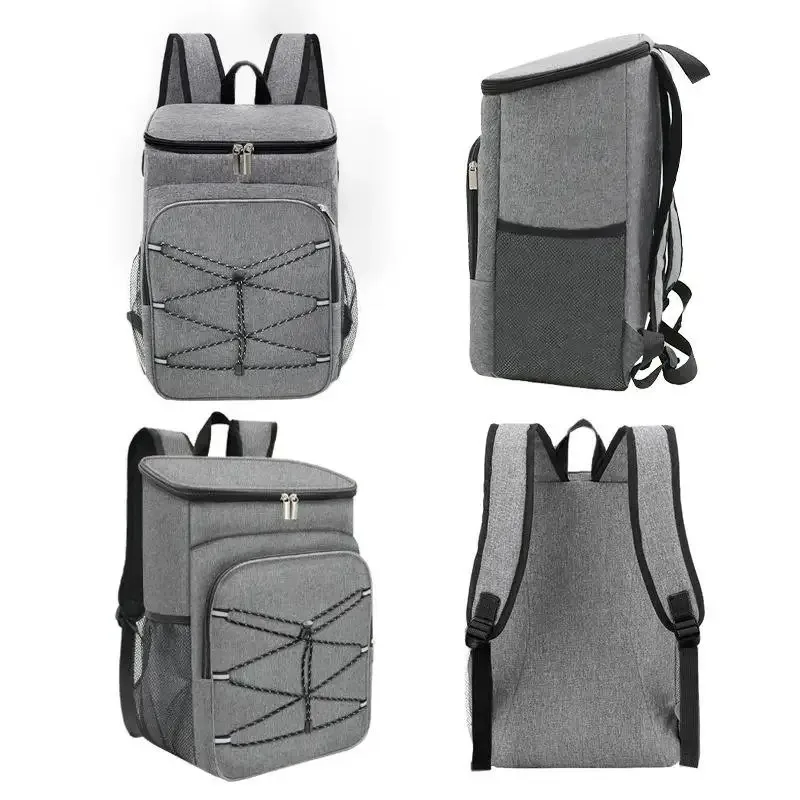 sac à dos isolé-sac isolé en tissu oxford grande capacité pique-nique en plein air sac à dos isolé voyage sac isotherme de bière