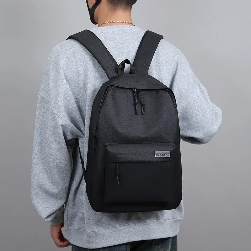 sac à dos simple nouveau style collège style petit sac à dos voyage léger version coréenne collège lycée double sacs à bandoulière