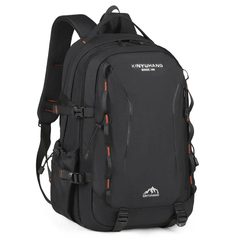 sac à dos unisexe en tissu oxford, hydrofuge, grande capacité, 15 pouces, stockage sur ordinateur, sac à dos de voyage décontracté pour affaires