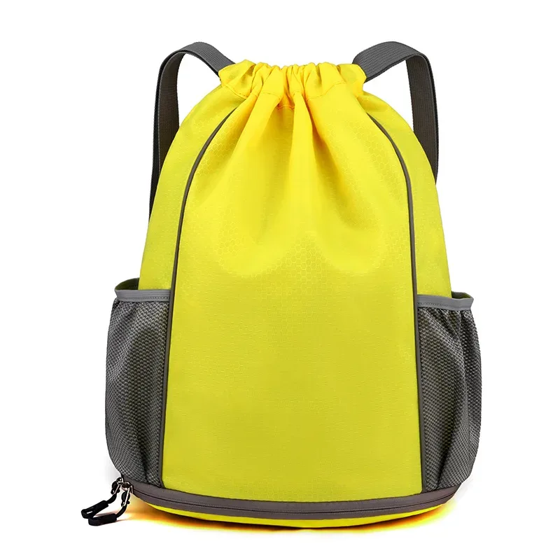 sac à dos de perles de logo personnalisé, sac wstring de proximité, sports de plein air, basket-ball, marathon, impression, cadeau