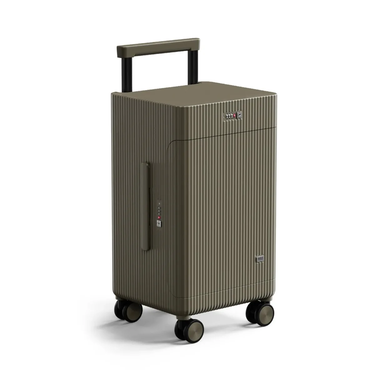 nouvelle valise à ouverture latérale, modèle ouvert, portable, pour voyages d'affaires, avec poignée large, 20 pouces - bagage à main (sans encombrement en soute)
