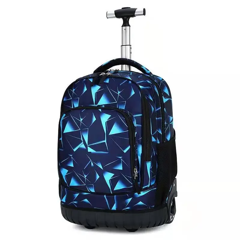 24 pouces école sac à dos roulant sacs enfants voyage chariot sac teeangers enfants sac à dos à roulettes pour fille sac d'école avec roues