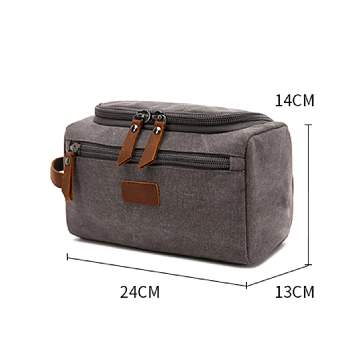 trousse de toilette de voyage multifonctionnelle avec poignée, facile à transporter, légère, pour hommes et femmes, vacances