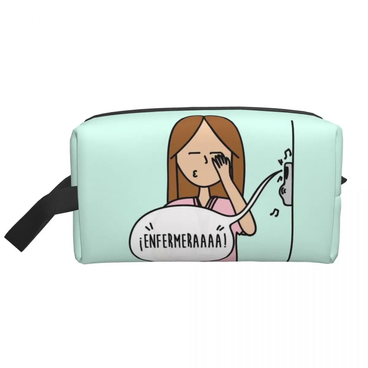 grands sacs à cosmétiques pour médecin et infirmière, trousse de maquillage, accessoires pour femmes, pochette de maquillage pour bourse résistante à l'eau