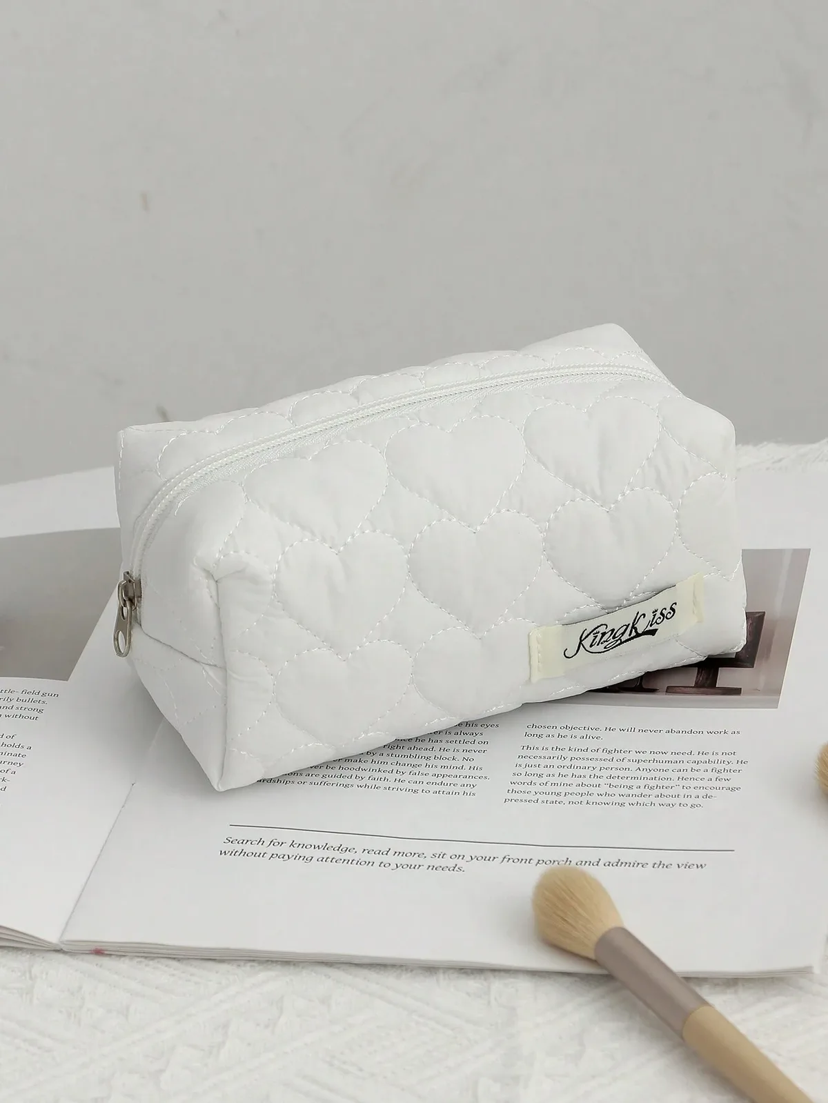 trousse de maquillage douce en forme de cœur, sac à cosmétiques décontracté, cubes d'emballage portables de vacances, voyage pour femmes, cadeau de printemps et d'été, sac de soins de la peau