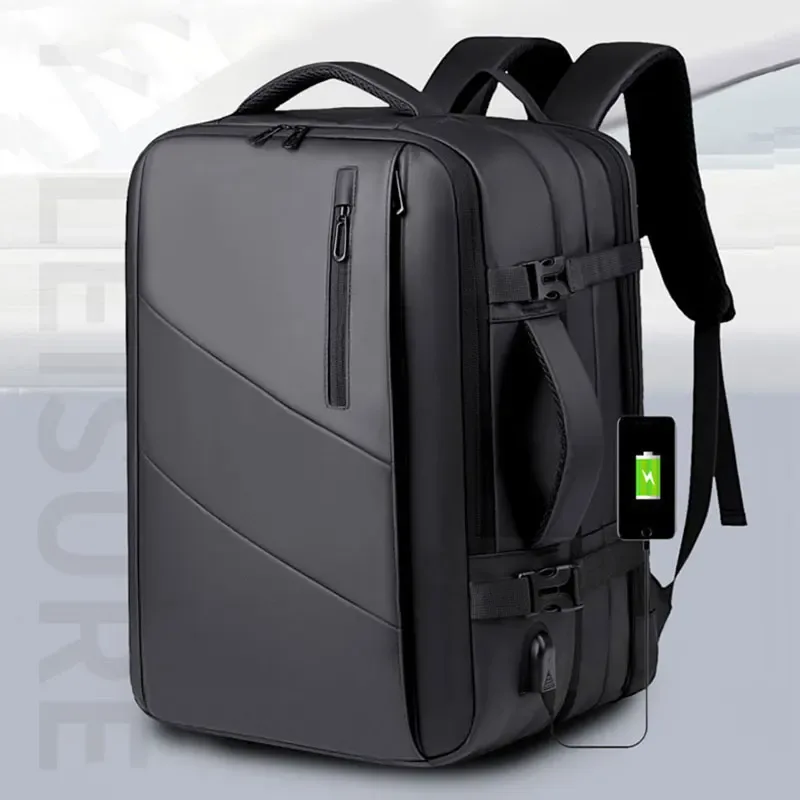 Sac à dos de voyage de grande capacité pour femmes et hommes 50L sacs à dos de voyage d'affaires sac pour ordinateur portable 16 pouces sac à dos d'école universitaire