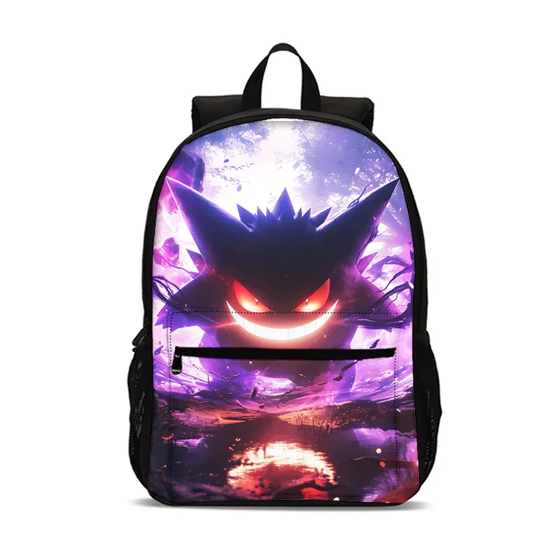 dessin animé g-gengars sac à dos cartable garçons filles camping sac à dos éclair anime sac à dos pour garçons filles meilleur cadeau