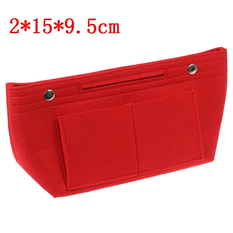 trousse de toilette en poudre avec anneau en d, insert de sac à main de luxe, 19, 26