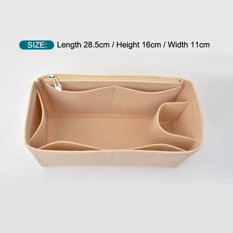organisateur de sac à main en feutre, insert de sac pour liz visetos speedy neverful 2026