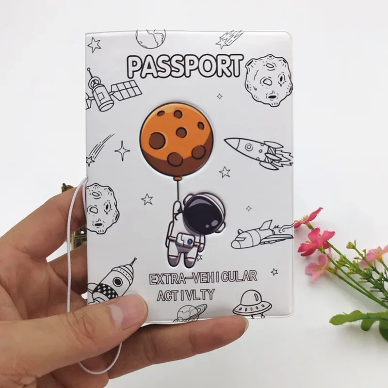 étui de passeport 3d créatif pour hommes et femmes, porte-passeport, sac portefeuille, porte-adresse d'identité, accessoires de voyage portables