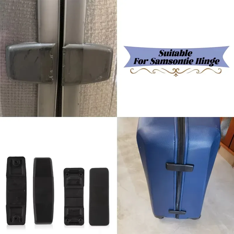 charnières de valise compatibles avec les accessoires de bagages samsonite, pour la réparation et le remplacement des valises de voyage, tête de couplage de valise gemel