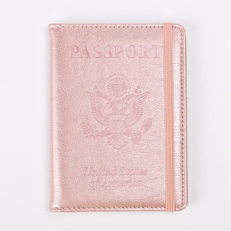porte-passeport pour voyage, étui de protection rfid pour passeport, portefeuille de passeport pour femme, accessoires de voyage essentiels, organiseur de documents
