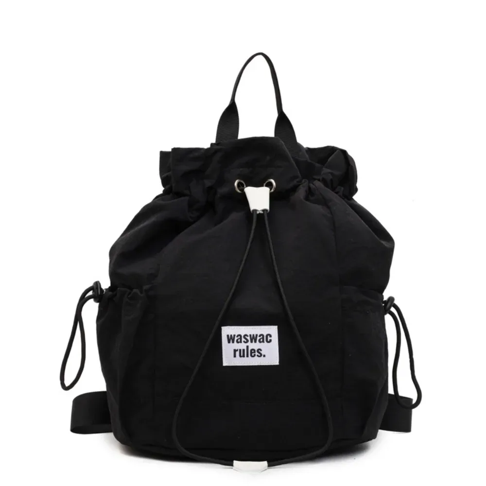 sac à dos de sport de grande capacité pour le rangement des raquettes, sac à bandoulière léger de couleur unie pour le fitness, style coréen pour le badminton
