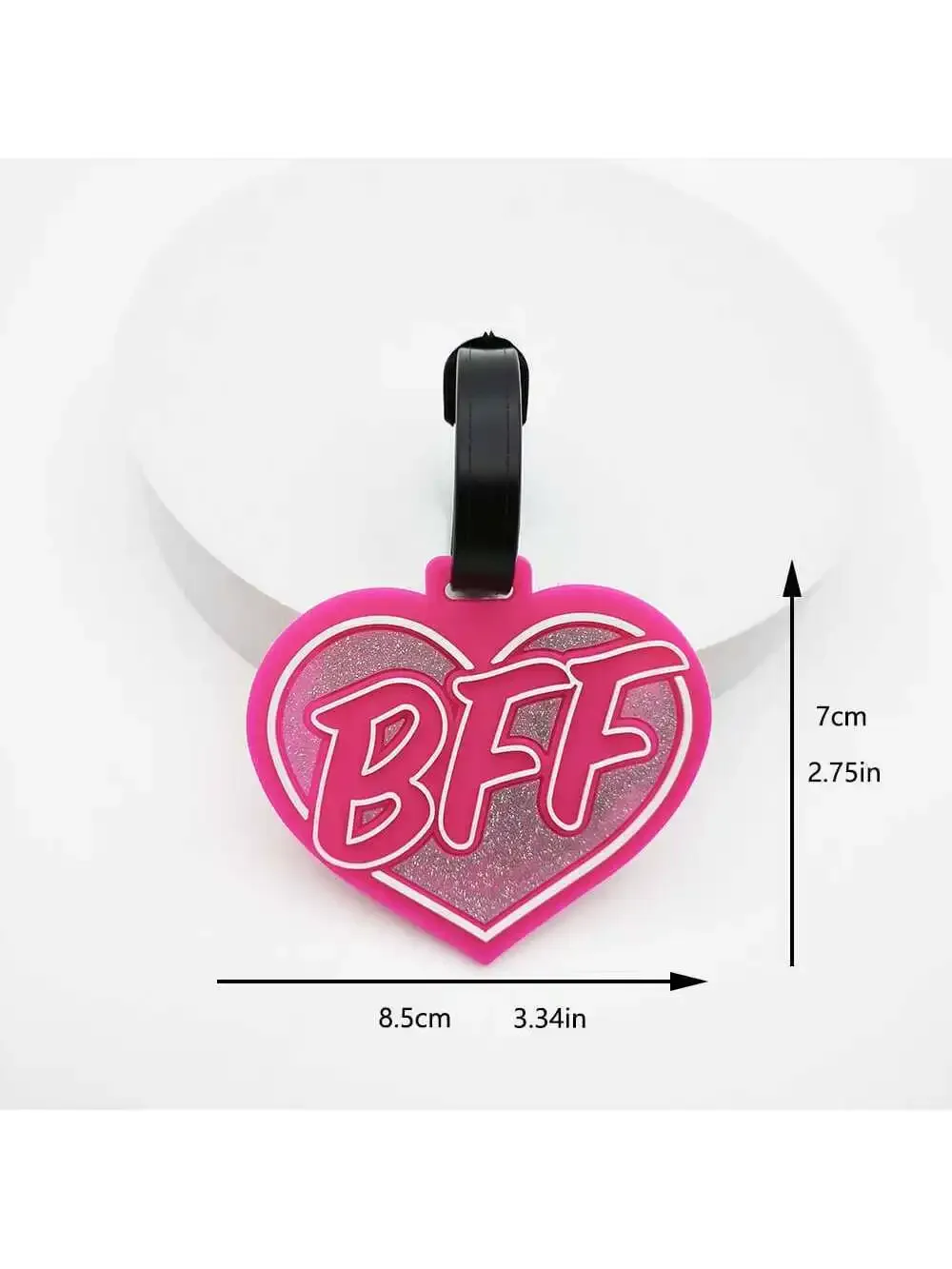 étiquettes de bagages amusantes en silicone, identificateurs de voyage avec carte nominative et sangle, étiquettes de sac durables pour valises, sacs à dos et affaires