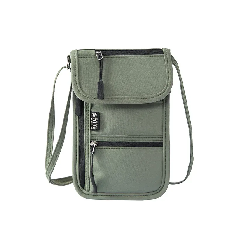 étui portable pour passeport et certificats, porte-carte d'identité, organisateur de voyage, sac bandoulière