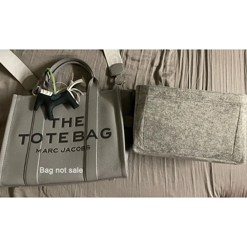 shaper intérieur de doublure de sac à main, insert d'organisateur de sac à main adapté pour marc jacobs le sac fourre-tout
