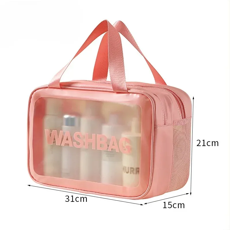 sac de maquillage séparé pour articles humides et secs, trousse de toilette portable, sac de rangement grande capacité pour essentiels de voyage, fitness et natation