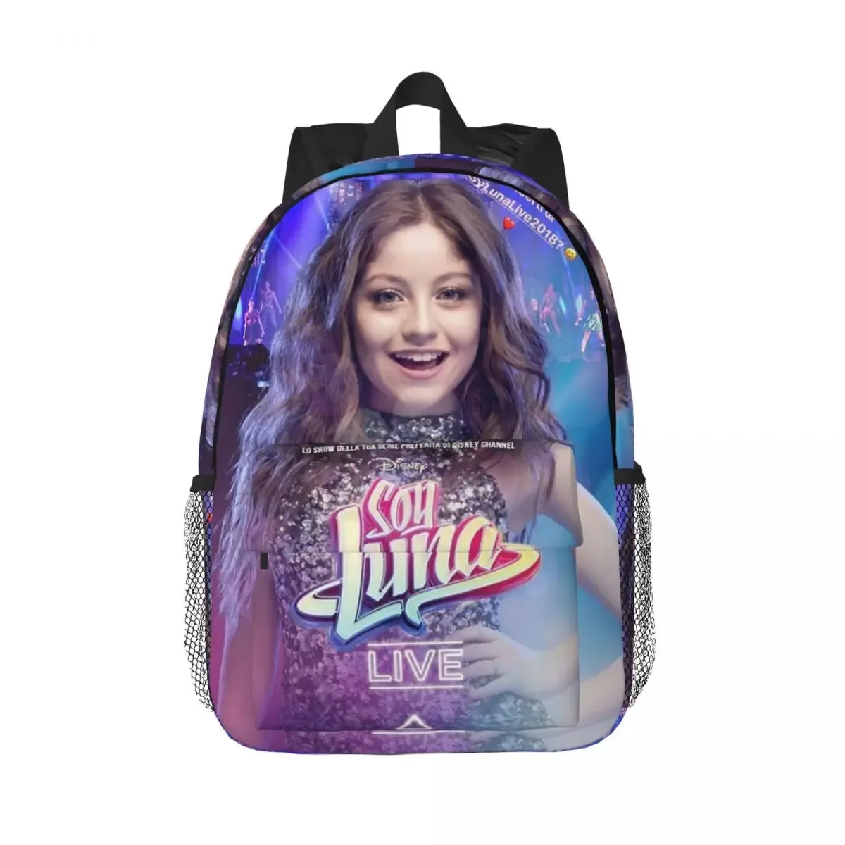 soy luna karaol musique enfants sac à dos offre spéciale sac à dos grande capacité garçon filles bookbag sacs à bandoulière pour hommes femmes sac d'école