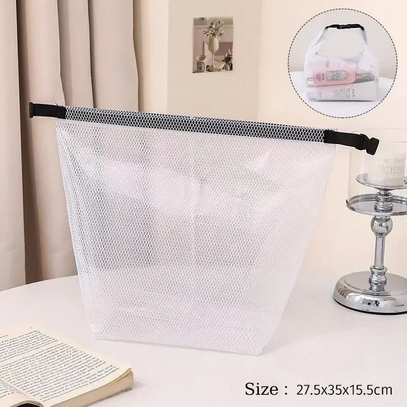 sac de rangement étanche à cordon, sac de toilette unisexe de grande capacité pour la natation, adapté pour la salle de sport, la lessive, les articles de toilette, etc.